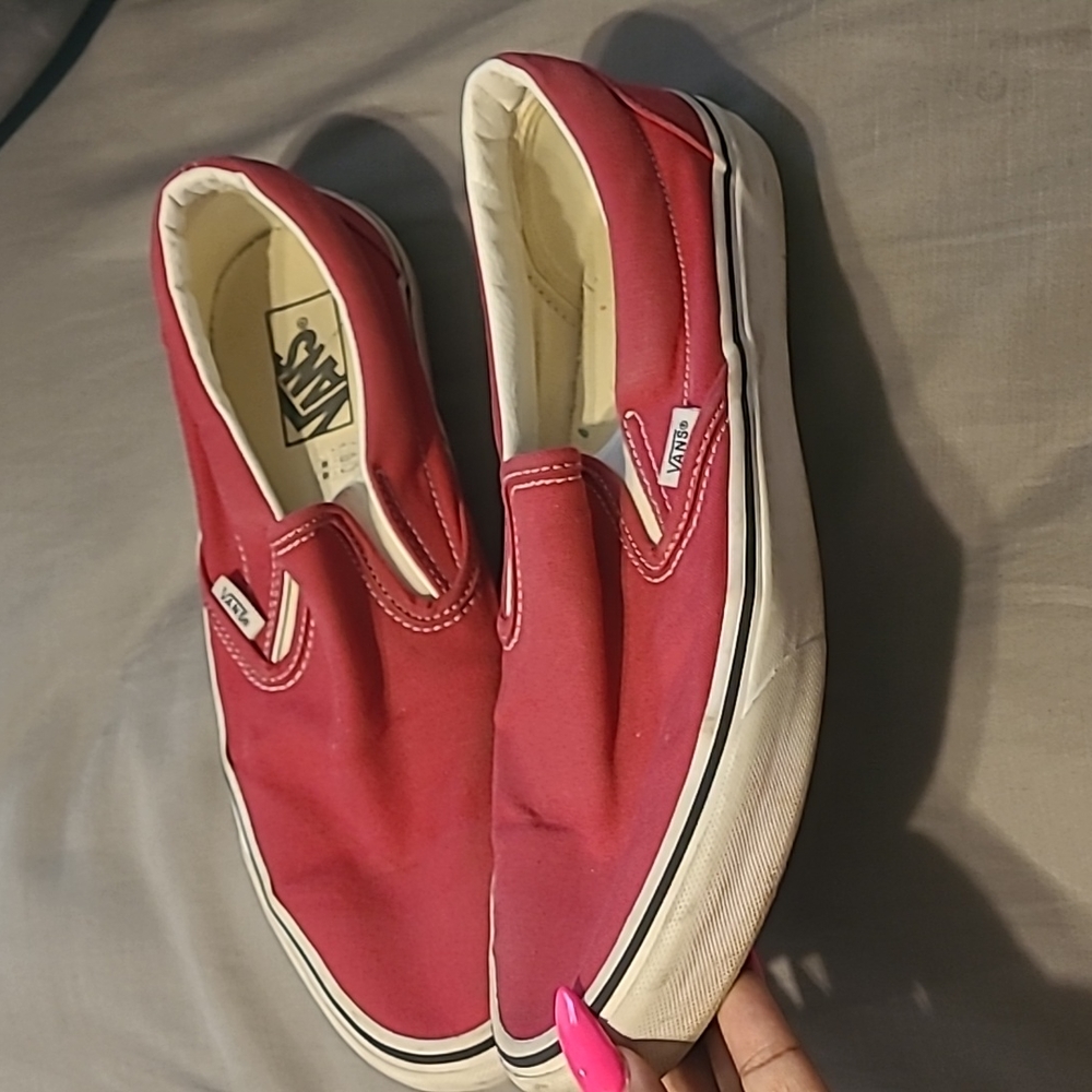 Red Vans - Picture 2 of 5